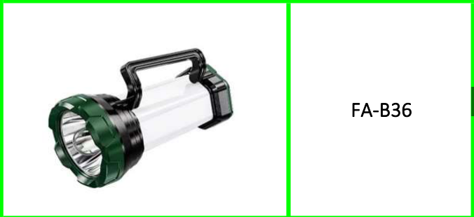 Powerful Multi-functional Flashlight LED Floodlight Searchlight