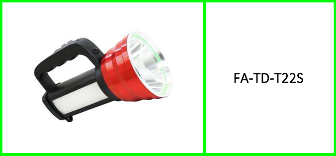 Powerful LED Rechargeable Searchlight Lantern Flashlight