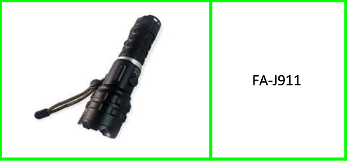 Strong Light White Laser Flashlight