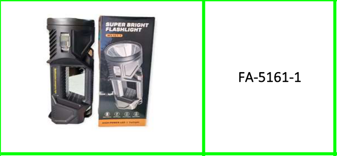 Multifunctional Solar Powered LED Searchlight