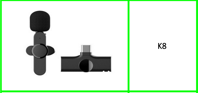 Wireless Lavalier Portable Audio Video Recording Mini Microphone