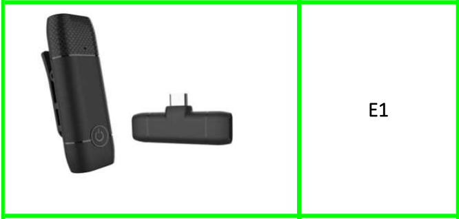 Wireless Lapel Microphone Type-C Receiver