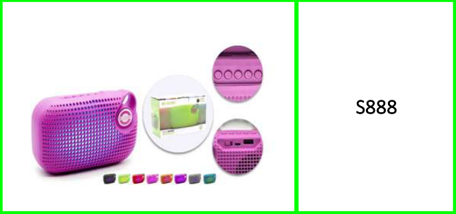 Bluetooth 5 Light Modes Multimedia Speaker