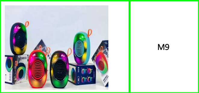 5W Portable Bluetooth RGB Mini Speaker 1200mah