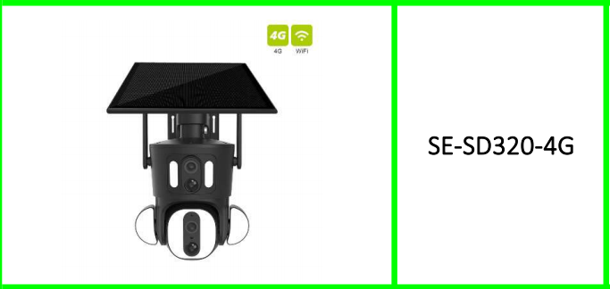 4g Dual Lens Solar Powered Surveillance Camera Ubox App