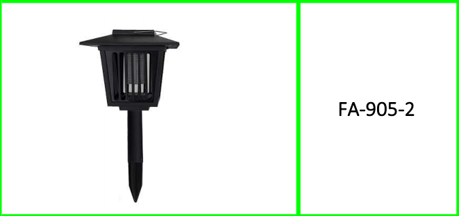 LED Solar Powered Pest Killer Landscape Light