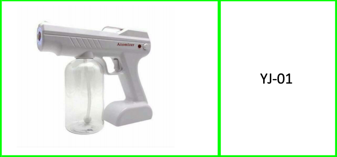 Nano Blue Light 800ml Atomizer With Sanitizer