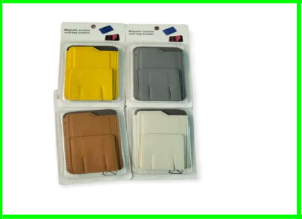 Magnetic Suction Cellphone Card Holder