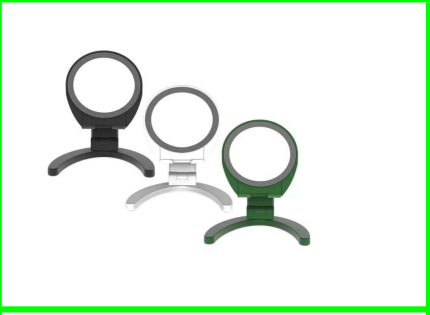 Foldable And Portable Phone Holder With Mirror Vanity