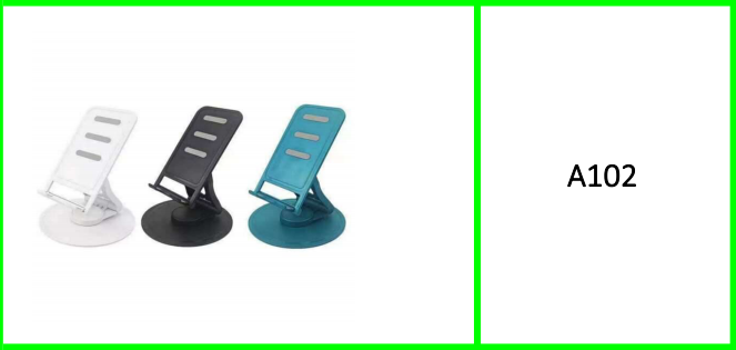 Universal Portable Foldable 360° Rotating Desktop Mobile Phone Holder Stand