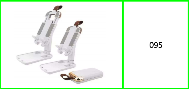 Folding Desktop Mobile Phone Holder Adjustable And Compatible