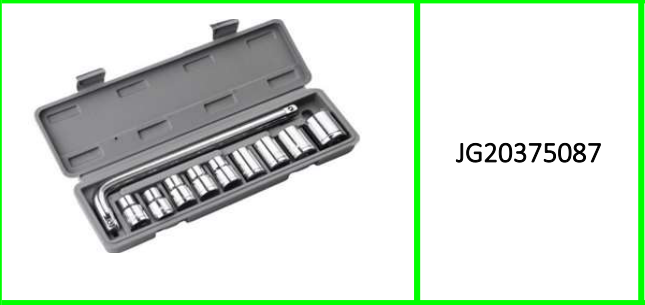 Jiageng Wrench Combination Hand Tool Socket Set 10Pcs