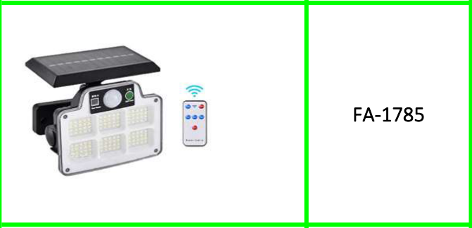 Solar Powered Spike Ground Light with Remote Control