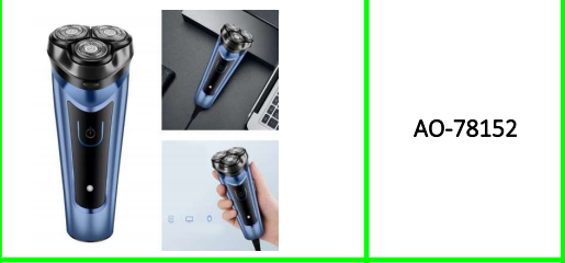 Aorlis Three Heard Hair Shaver/Trimmer