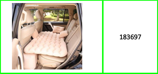 Inflatable Car Mattress JG318