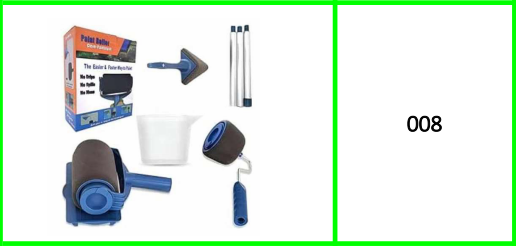 Paint Roller Set 9pcs,Professional Painting Brush kit, DIY Washable Equipment Set