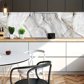 10Pcs Of Simulated Marble Pattern Tiles For Kitchen Bathroom
