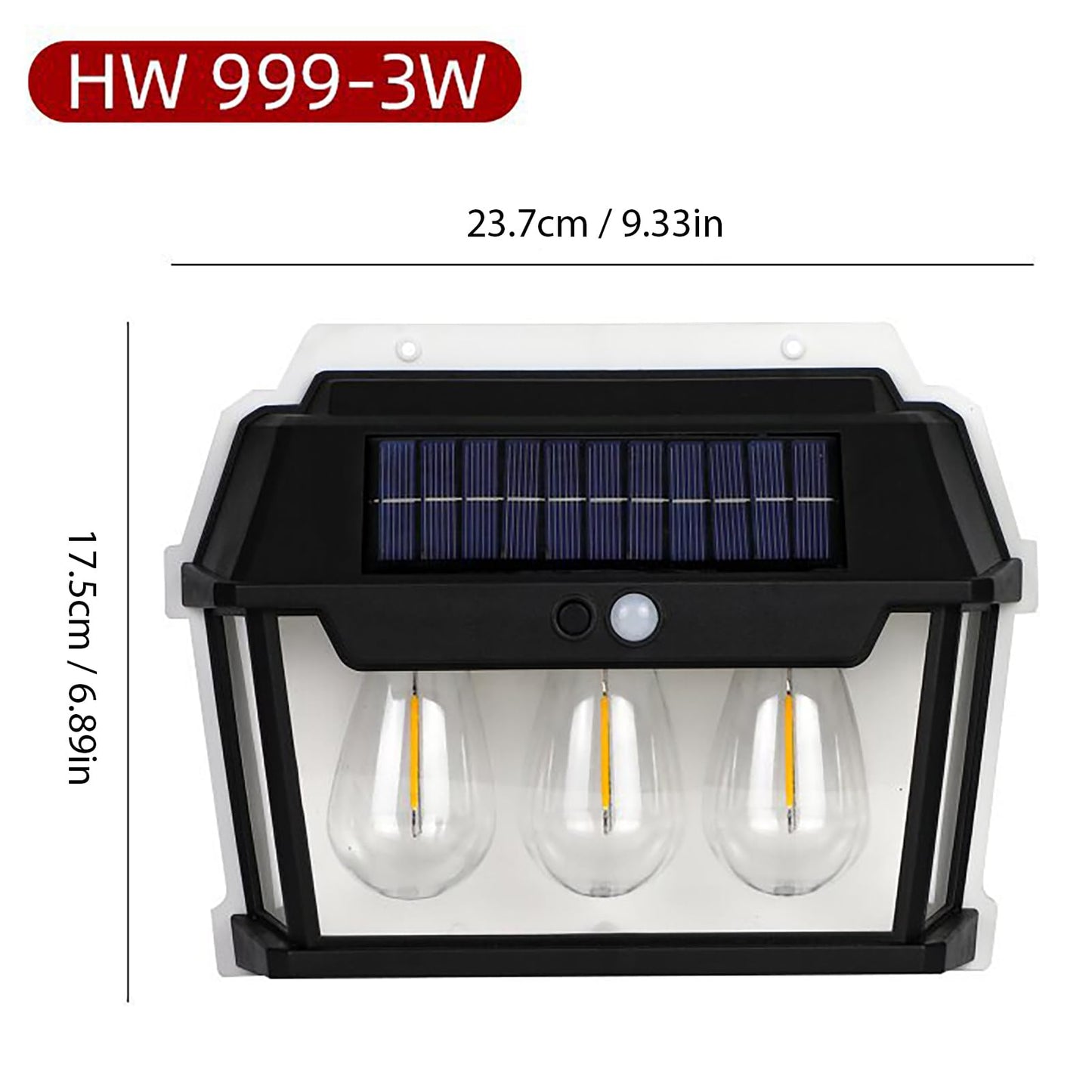 Outdoor Security Lights High Conversion Solar Lights with 3 Modes Easy to Use Outdoor Wall Lights