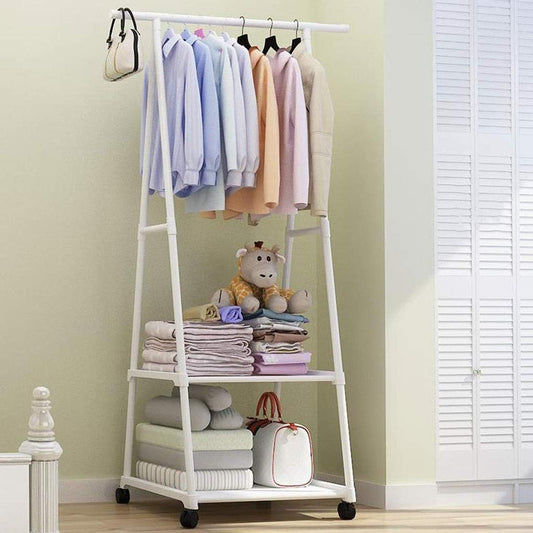 Coat Rack Stand Clothes Rail Rack Garment Dress Hanging Coat Hat Display Stand Shoe Rack Storage Shelf