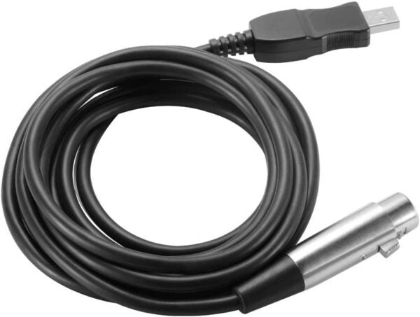 SE-L19 USB Male to 3-Pin XLR Female Cable 3M