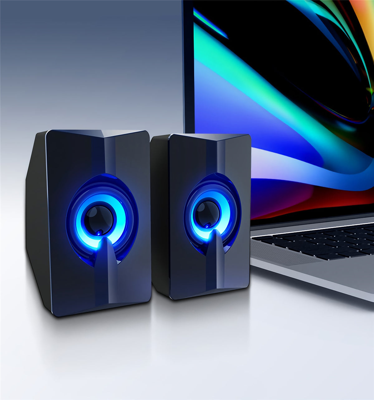 T-WOLF COLOURFUL LUMINUS SPEAKERS