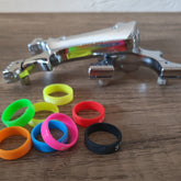 Outdoor Strength Training Set Wrist Strength Training Kit for Sports Enthusiasts Compact & Portable with 8 Anti Slip Rings and 2 Rubber Bands Includes Resistance Bands for Full Body Workouts Home Gym and Outdoor Activities Workout Accessories Slee