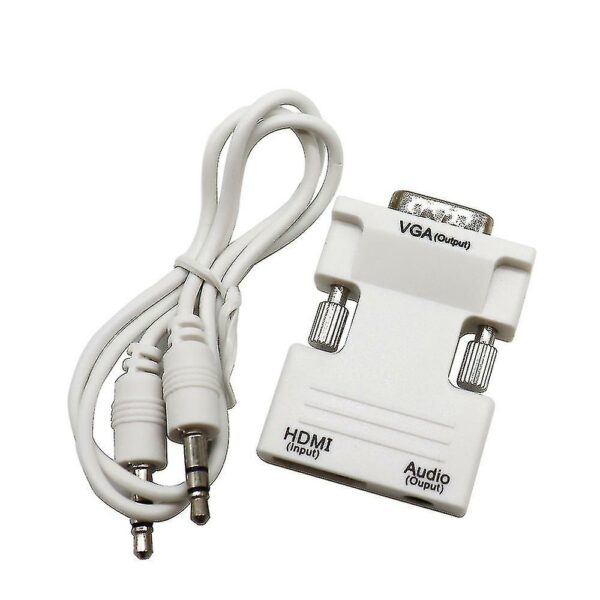 HDMI To VGA Converter With 3.5mm Audio Cable