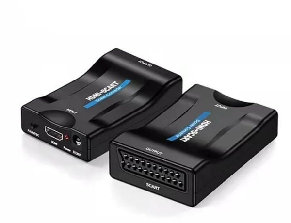 1080P HDMI To SCART Converter Digital Analog Signal Adapter Fit NTSC,PAL For SKY HD