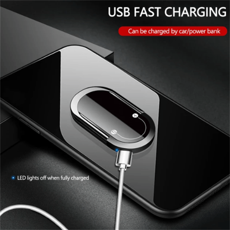 SE052 Rechargeable Cigarette Lighter and Phone Ring Bracket