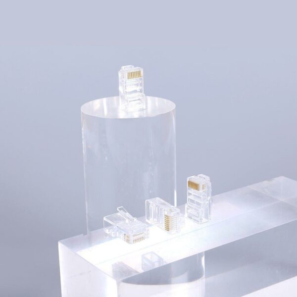 XF0566 Cat5 Crystal Head Shielded Plug Network Connector (Shielded) 100pc