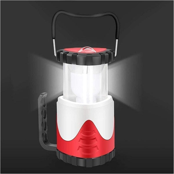 USB Rechargeable Camping Lantern & Flashlight, also Take 3 x AA Batteries