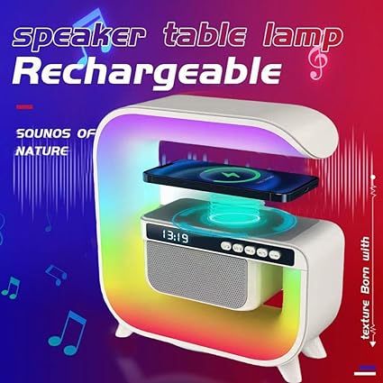LED WIRELESS CHARCHING SPEAKER G3