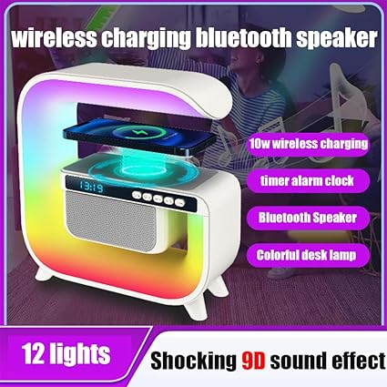 LED WIRELESS CHARCHING SPEAKER G3