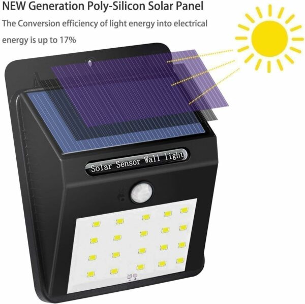 Aerbes Outdoor LED Solar Waterproof Light