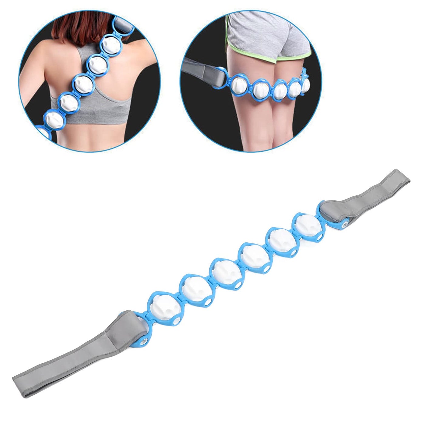 Yeck Cellulite Massager, Small Portable 6 Massage Balls Muscle Roller for Office Workers for Elderly for Massage