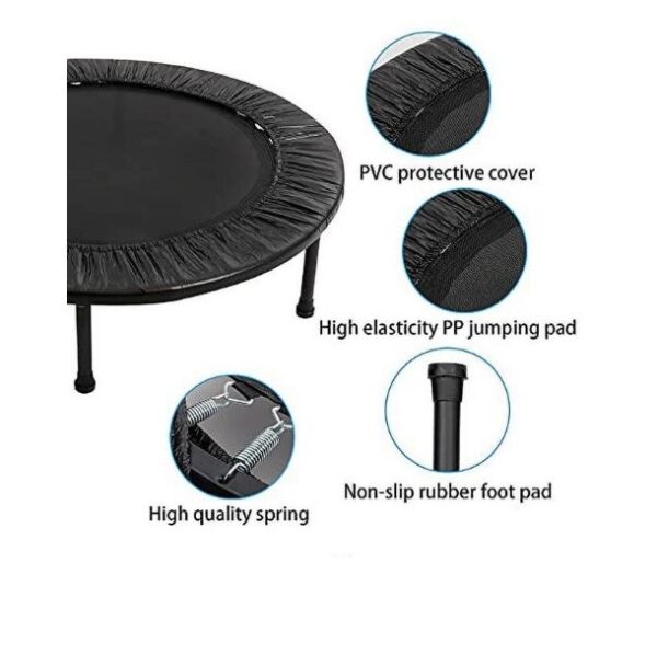 183314 Outdoor Fitness Trampoline With Safety Pad
