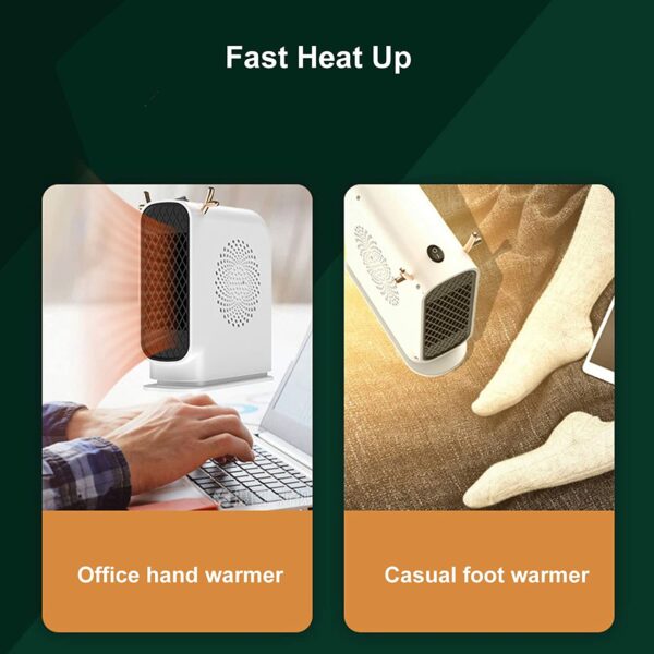 XF0793 600W Desktop Electric Heater