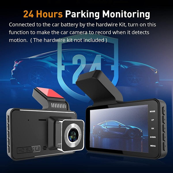 A4P 4″ Screen Wifi Dashboard Camers