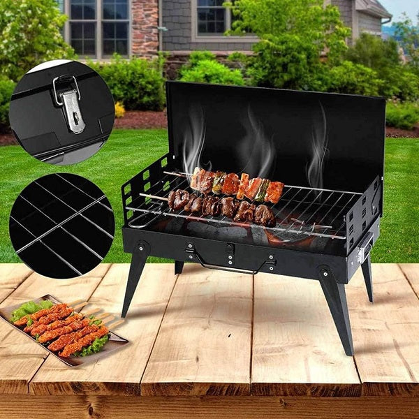 1015 Portable Folding Grill BBQ Camping Braai Stand