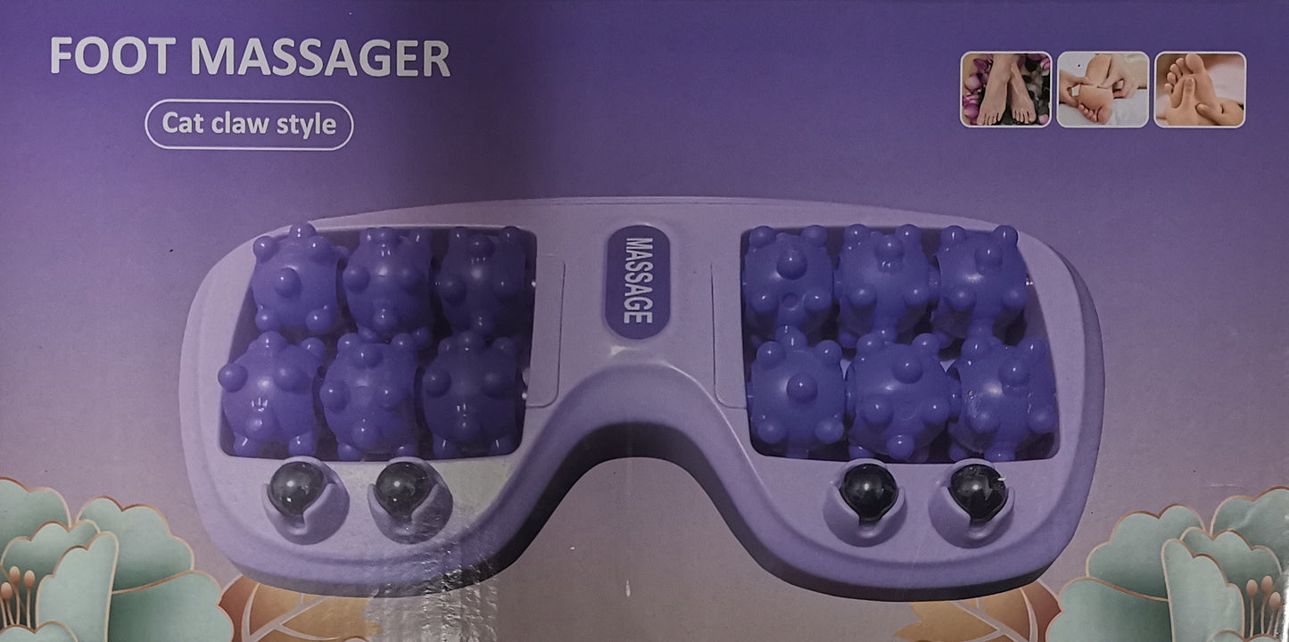 Foot Massage Roller Feet Reflexology Body Stiffness Yoga Fitness Training Muscle Relaxation Massager