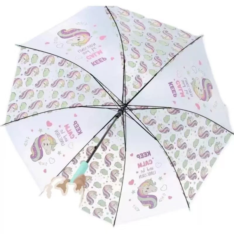 Transparent Unicorn Umbrella