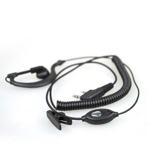Two Way Radio Earphone Walkie Talkie Headset 2 Pin Earpiece