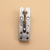 1pc Aluminum Alloy Slingshot Ball Launcher Dual Axis Arrow Distributor Outdoor Archery Accessories Silvery Appearance