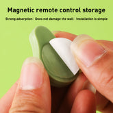 2/4pcs Strong Magnetic Wall Mounted Remote Control Holder Easy Installation Stylish Design with Suction Cup Suitable for TV and Air Conditioner Remotes Perfect for Home Organization | Modern Metal Hook Practical Hooks Utility Hooks