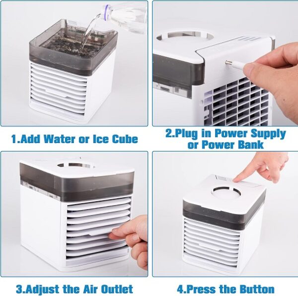Newfan PM-108 Ultra Air Cooler With LED Lights