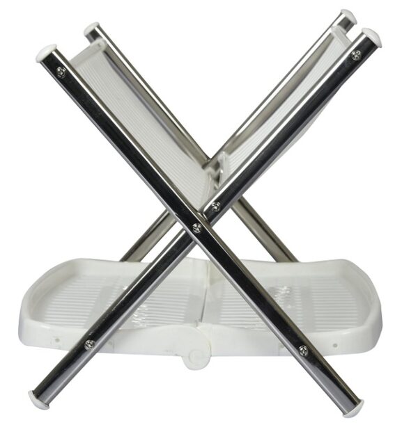 XF0888 Two Layer Foldable Kitchen Rack