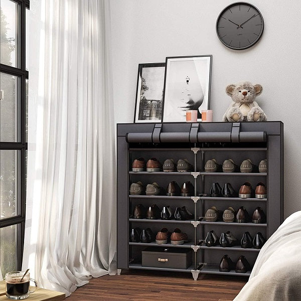 JG20375340 6-Tier Shoe Rack With Zipper