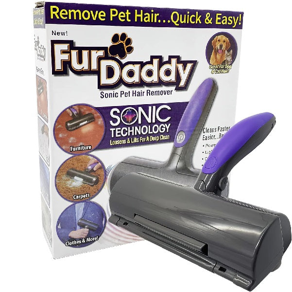 1831297 Sonic Battery Operated Pet Hair Remover Roller