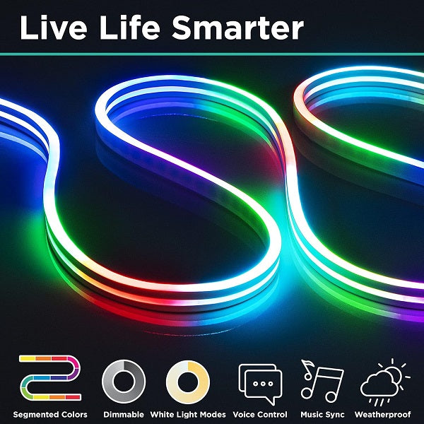 Aerbes AB-D10 5M RGB USB Low Voltage Bluetooth LED Strip Light 5V