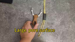 4pcs Heavy Duty Slingshot Launcher Kit with Quick Press Elastic Bands Ultra Lightweight Design Ergonomic Grip & Safety Lock System Ideal for Target Shooting Fishing Camping Perfect Gift for Adults Teens Outdoor Enthusiasts (Birthday Christmas